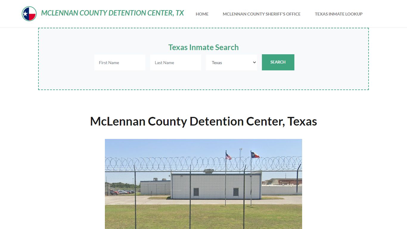 McLennan County Detention Center, TX Inmate Roster, Offender Search